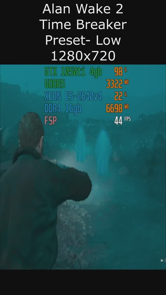 ALAN WAKE 2 TIME BREAKER НА СЛАБОМ ПК