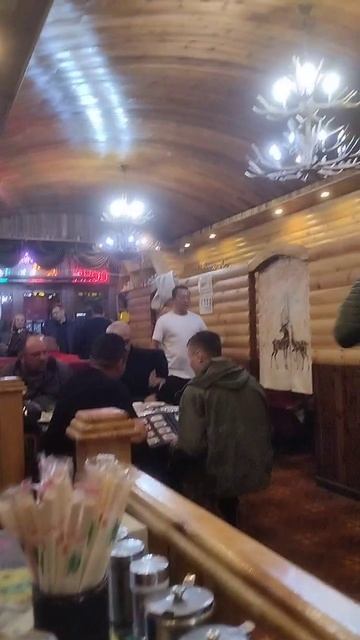 Китай Маньчжурия,кафе Марина 888!