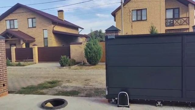 Автоматические откатные ворота