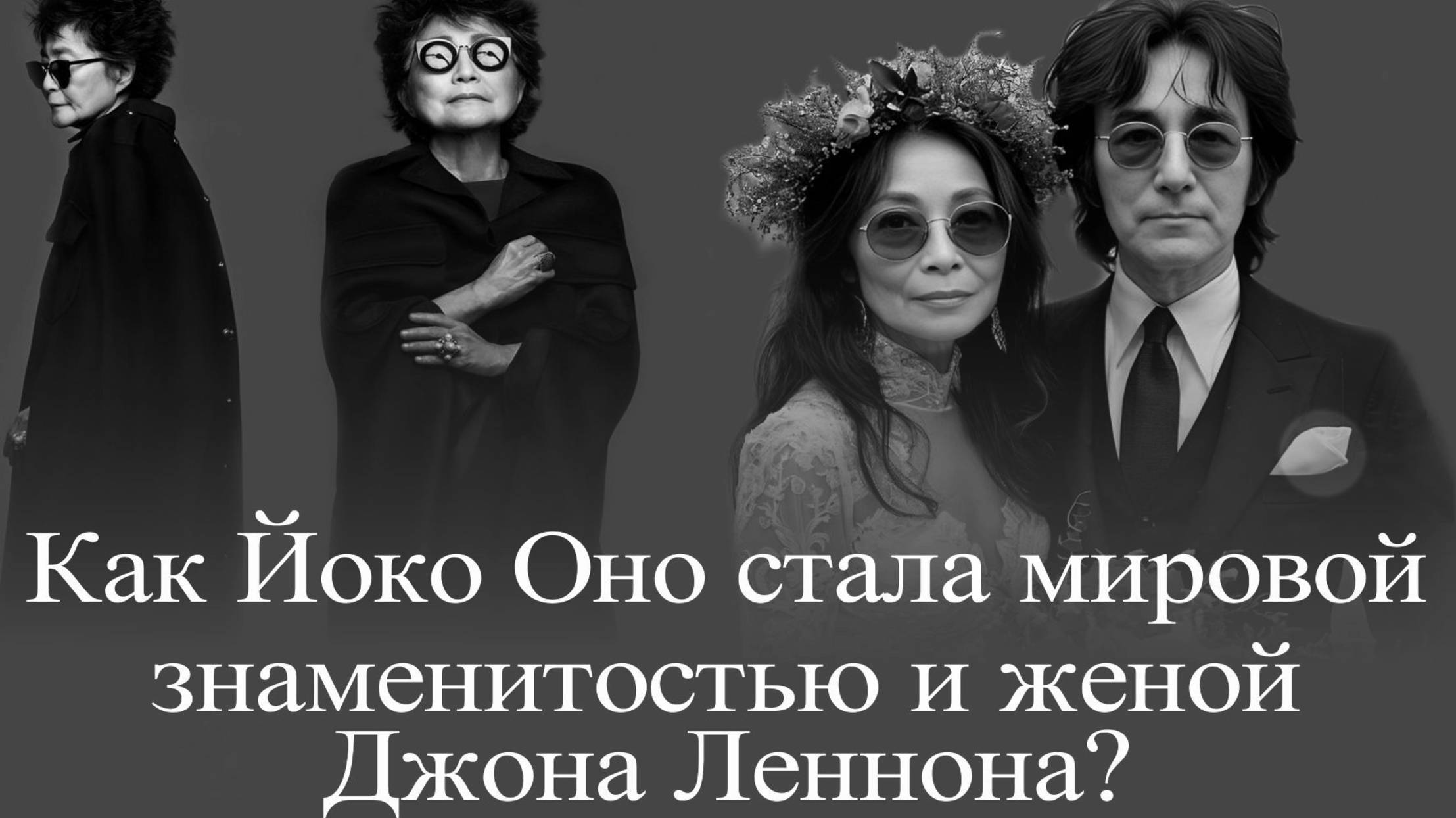 Йоко Оно и Джон Леннон