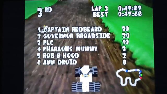Lego Racers.Стрим. Nintendo 64.