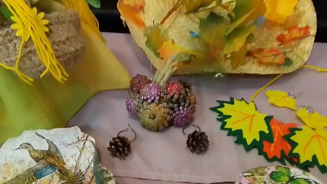 Осенины, народное творчество из природных материалов.