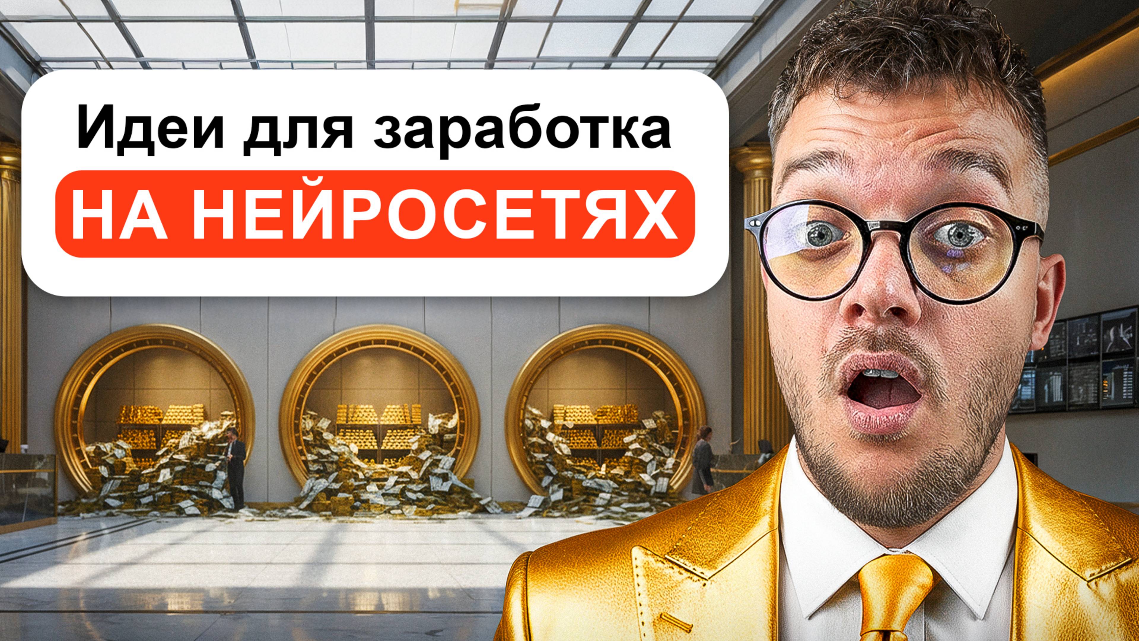 ЗАРАБОТОК НА ИИ | КАК ЗАРАБОТАТЬ в интернете 1 МЛН на НЕЙРОСЕТЯХ