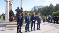 Открытие памятника бойцам СВО в Кудрово