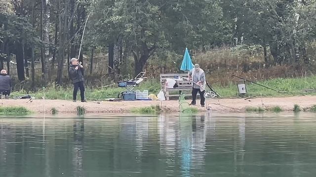 Утренние поимки на основном