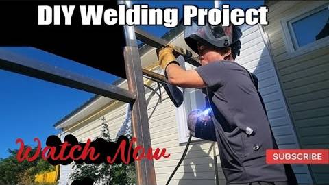 Канадская семья в НН.. Sparks Fly： Epic DIY Welding Build That Transformed This Backyard!