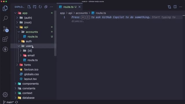 073 - Create & Read Account Routes