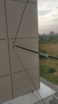 Многдиапазонный балконный квадрат (10-40 м) готов к установке