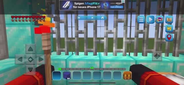 Нуб запер меня в алмазной тюрьме (я нашел алмазный город)