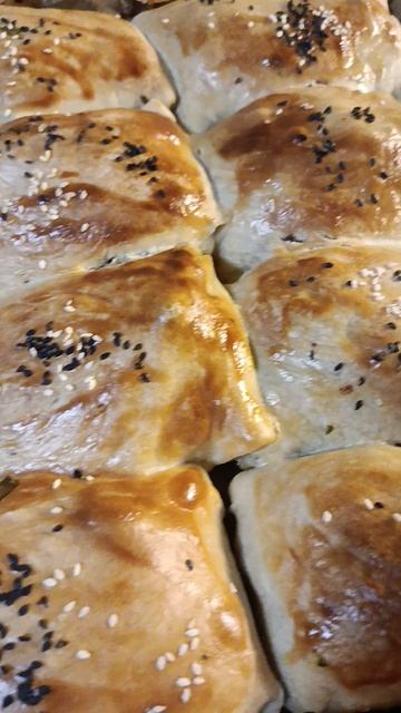 борщ самса из слоёного теста самса с зеленью и с мясом