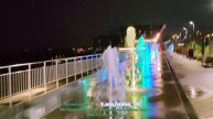 фонтаны на набережной Тольятти