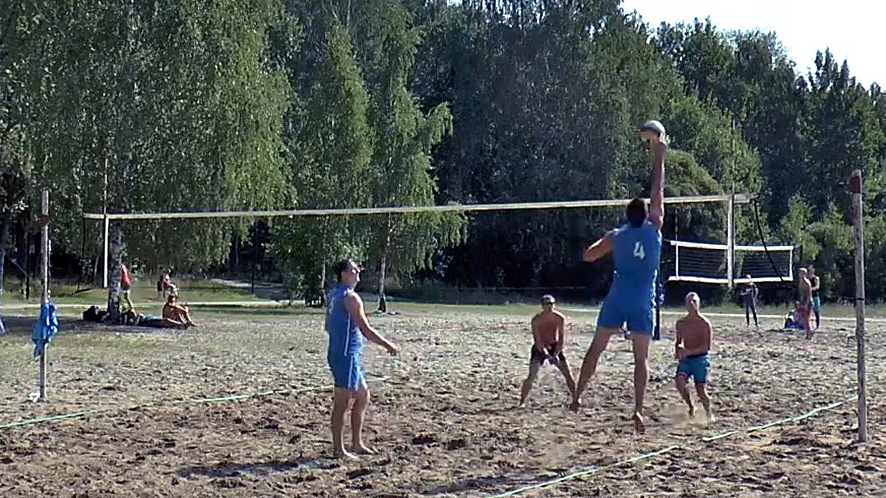 Пляжный волейбол. Мужчины. Игра