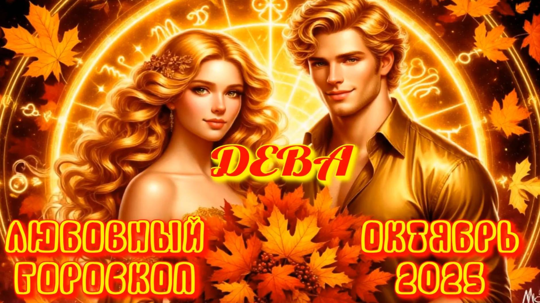Дева. Любовный гороскоп  на октябрь 2025 года.