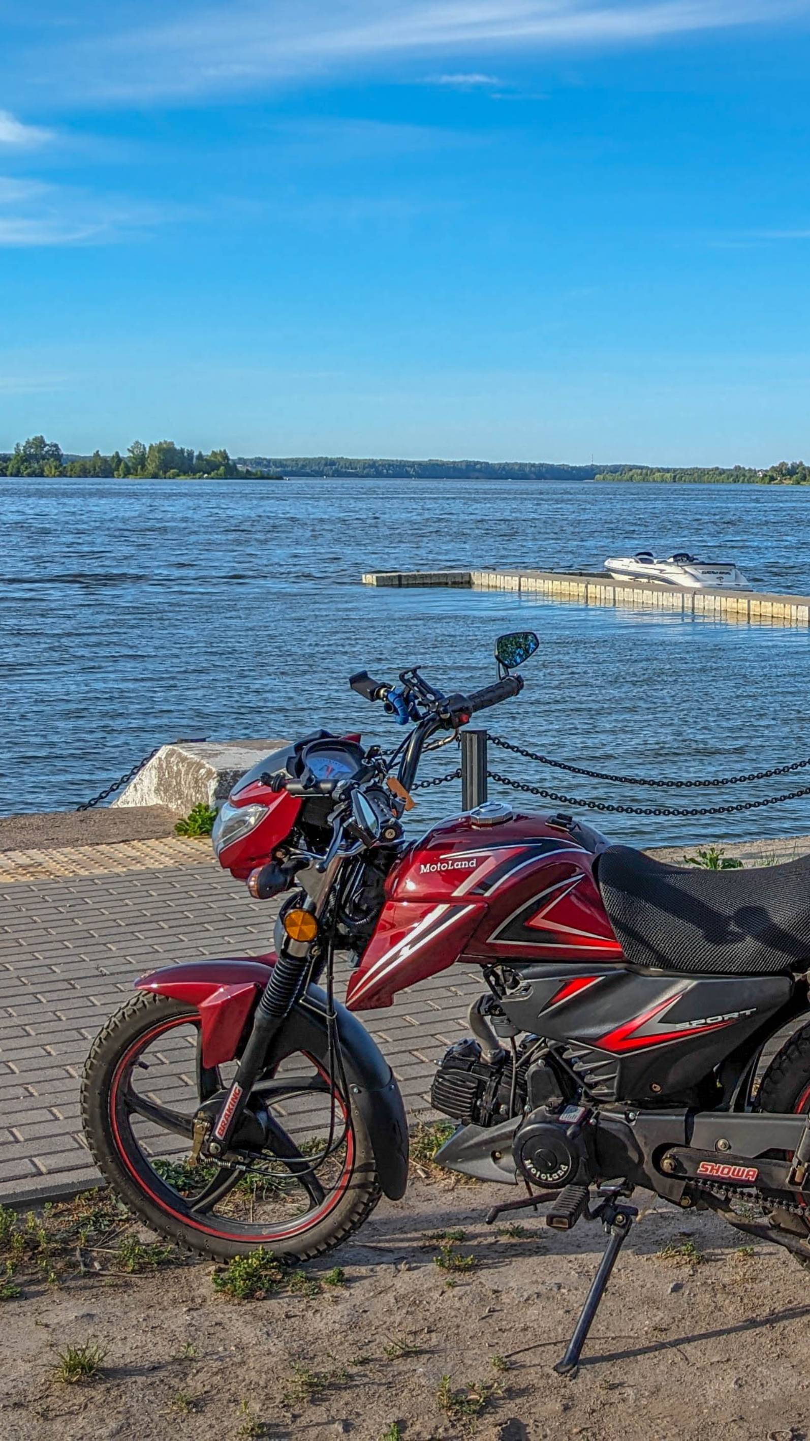 На мопеде Альфа к реке Волга