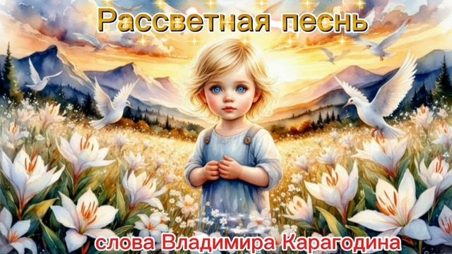 Рассветная песнь - слова Владимира Карагодина, Студия Александра Михайлова