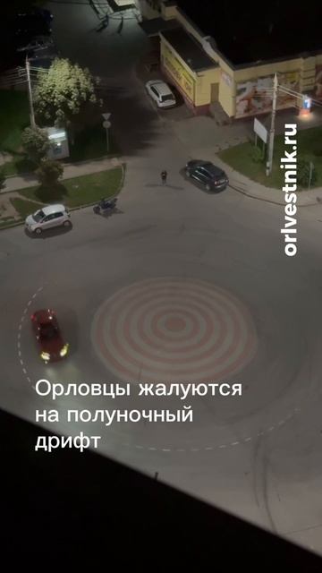 В Орле любители дрифта мешают спать по ночам