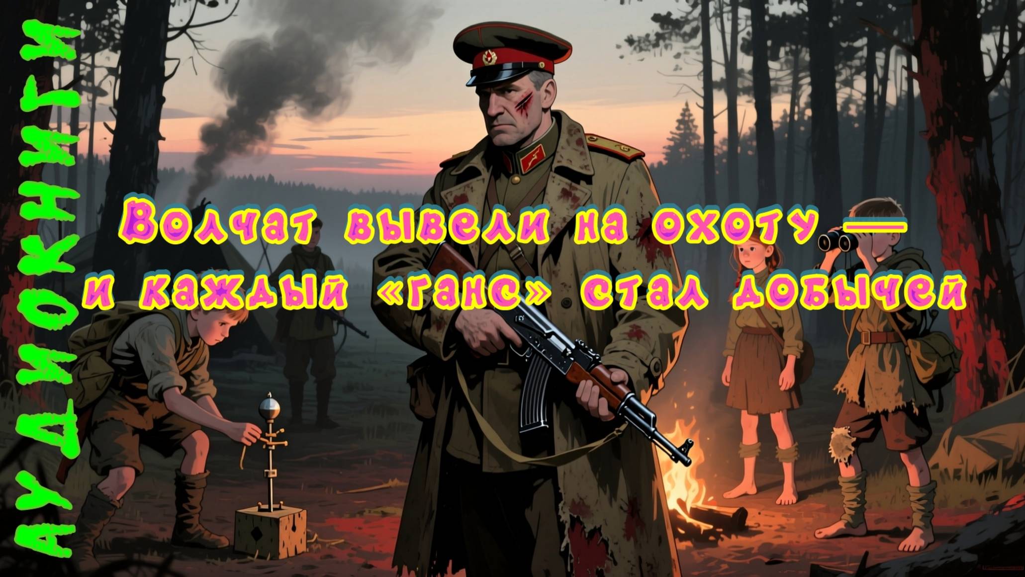 Аудиокнига Фантастика и Попаданцы/Волчат вывели на охоту — и каждый «ганс» стал добычей