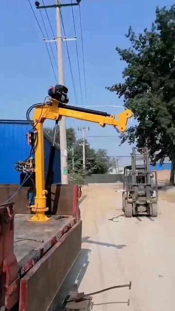 Кран манипулятор КМУ