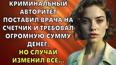 Криминальный авторитет поставил врача на счетчик и требовал огромную сумму денег но несчастный