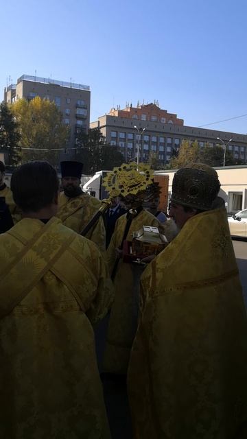 Принесение мощей св. Патриарха ТИХОНА в Новосибирск