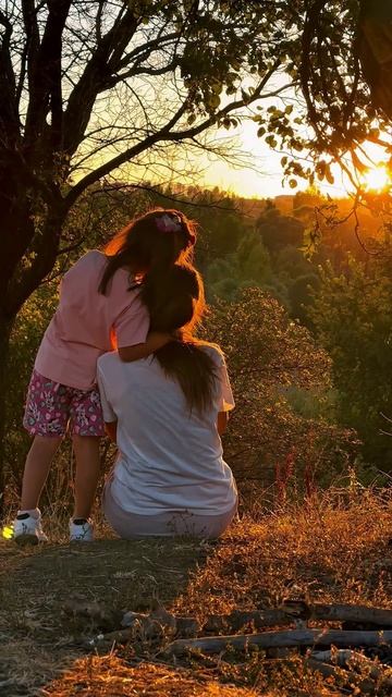 Мама с дочкой