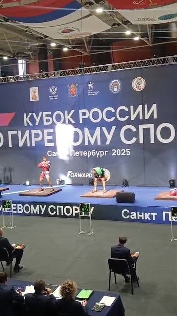Парень из Казани, вк до 78кг - Кубок России по ГС #kettlebellsport #girevoysport #denisov #russia