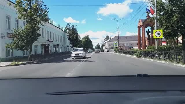 На автомобиле от Лужецкого монастыря до Спасо-Бородинского.