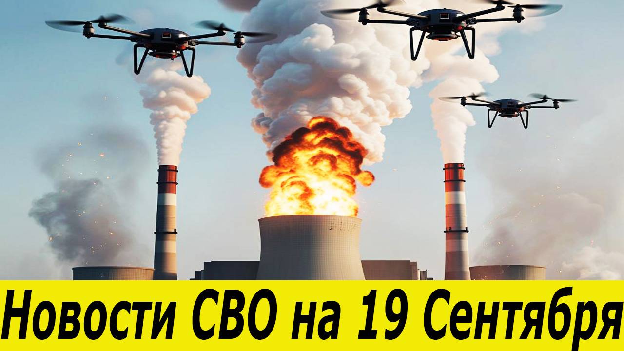 Новости СВО на 19 Сентября. Война на Украине. Сводка с фронта. Последние новости на 19.09.2025