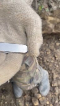 Коп по войне. Отличный нож со дна блиндажа #shortsvideo #digging #ww2 #shortsrutub #коп