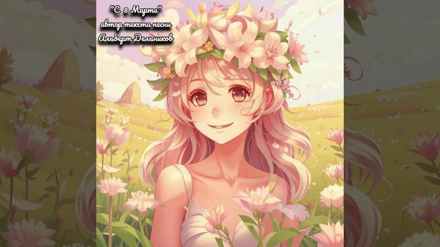 "С 8 МАРТА!" - поздравительная песня для женщин, девушек, бабушек, жён, сестёр, девчонок на 8 марта