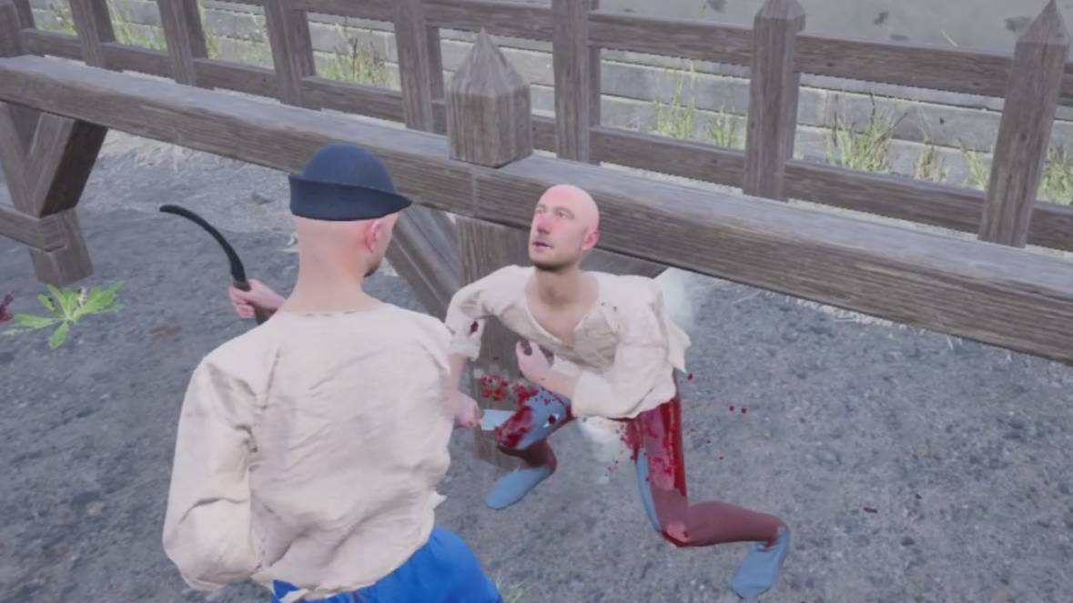 Half Sword ➤ Не угомонные бойцы украли у меня сено !!!