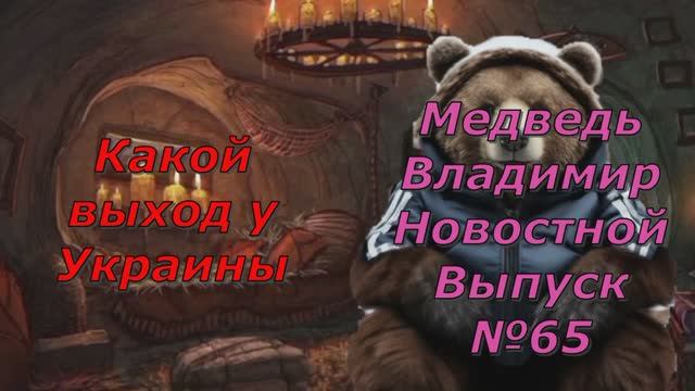 Медведь Владимир Новостной Выпуск 65 Что выберет Зеленский