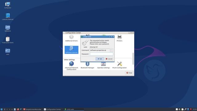 Lubuntu explorer.