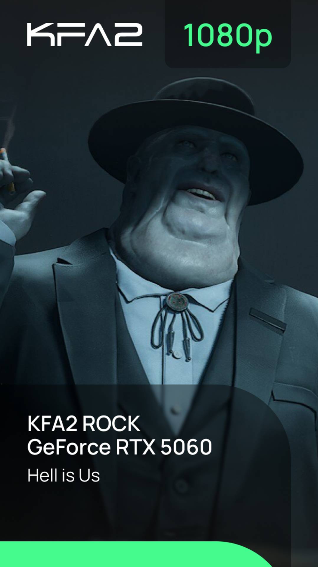 Тест видеокарты KFA2 ROCK GeForce RTX 5060 |Hell Is Us | 1080p (Full HD) разрешение