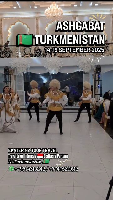 ARYA PRADANA BUDIARTO EKATERINA TOUR TRAVEL LOCAL INDONESIA 🇮🇩 IN TURKMENISTAN 🇹🇲 SEPTEMBER 2025