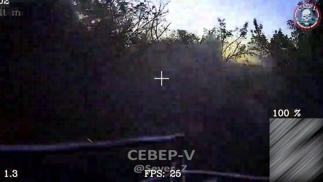 Поражение позиции ВСУ.