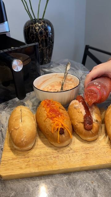 Хот доги в аэрогриле😍