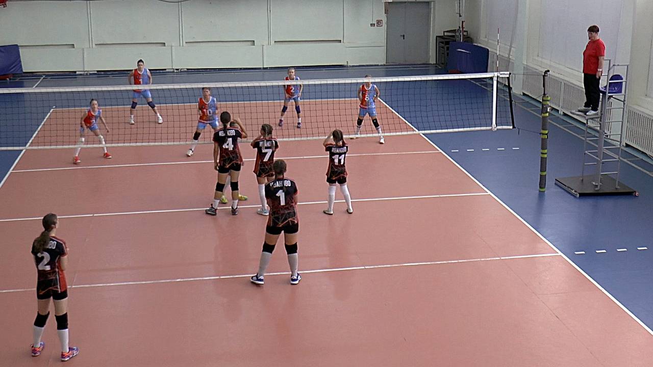Детский волейбол. Игра.  Иваново-1 Vs Шуя