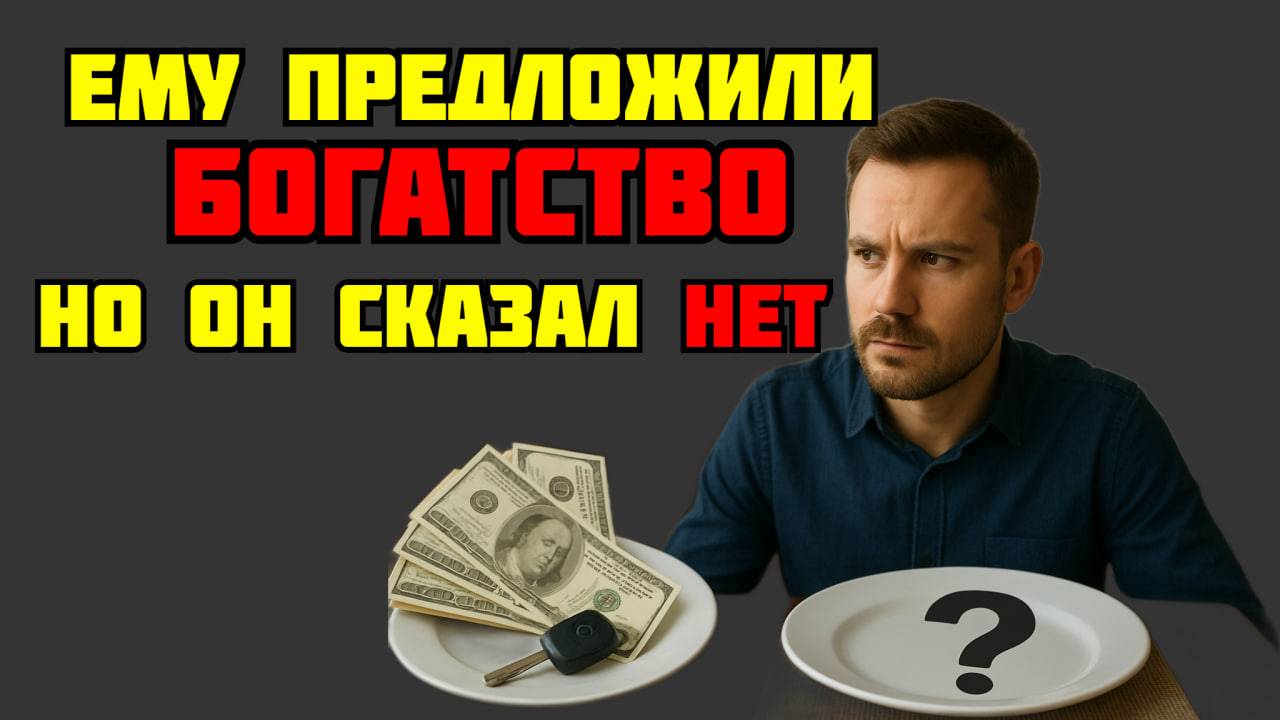 КАК МОЖНО БЫЛО СКАЗАТЬ НЕТ?! Мужчина отказался от богатства ради настоящей любви