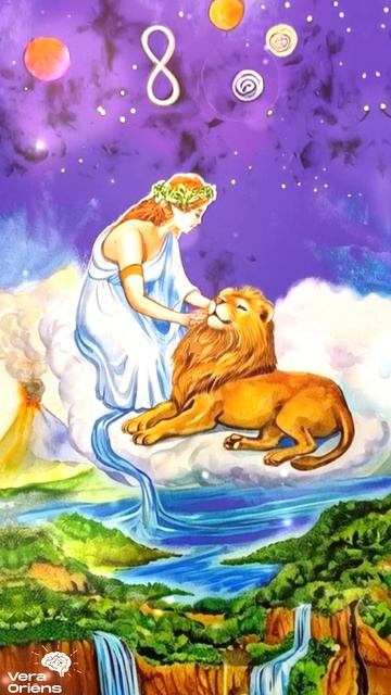 8 Аркан «Сила» «Сефиротическое Таро Ориенс» 😇😍🦁🌍