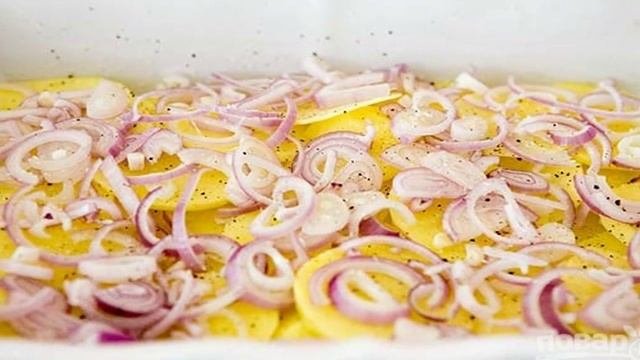 Куриное мясо запеченное с травами и картофелем