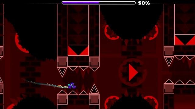 Bloodbath by Riot  Extreme demon  Geometry dash.