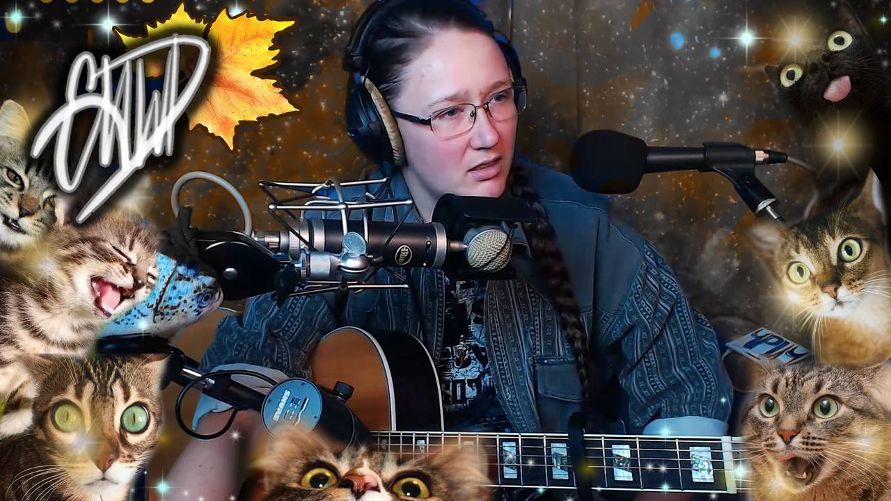 🗣 Песни всякие поём 🎤 под гитару 🎸 Качественный звук 📻 Адекватное общение в чате 🤳 без ругани