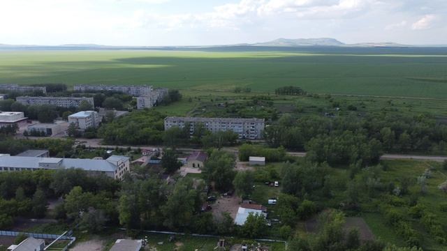 Шантобе с высоты птичьего полета