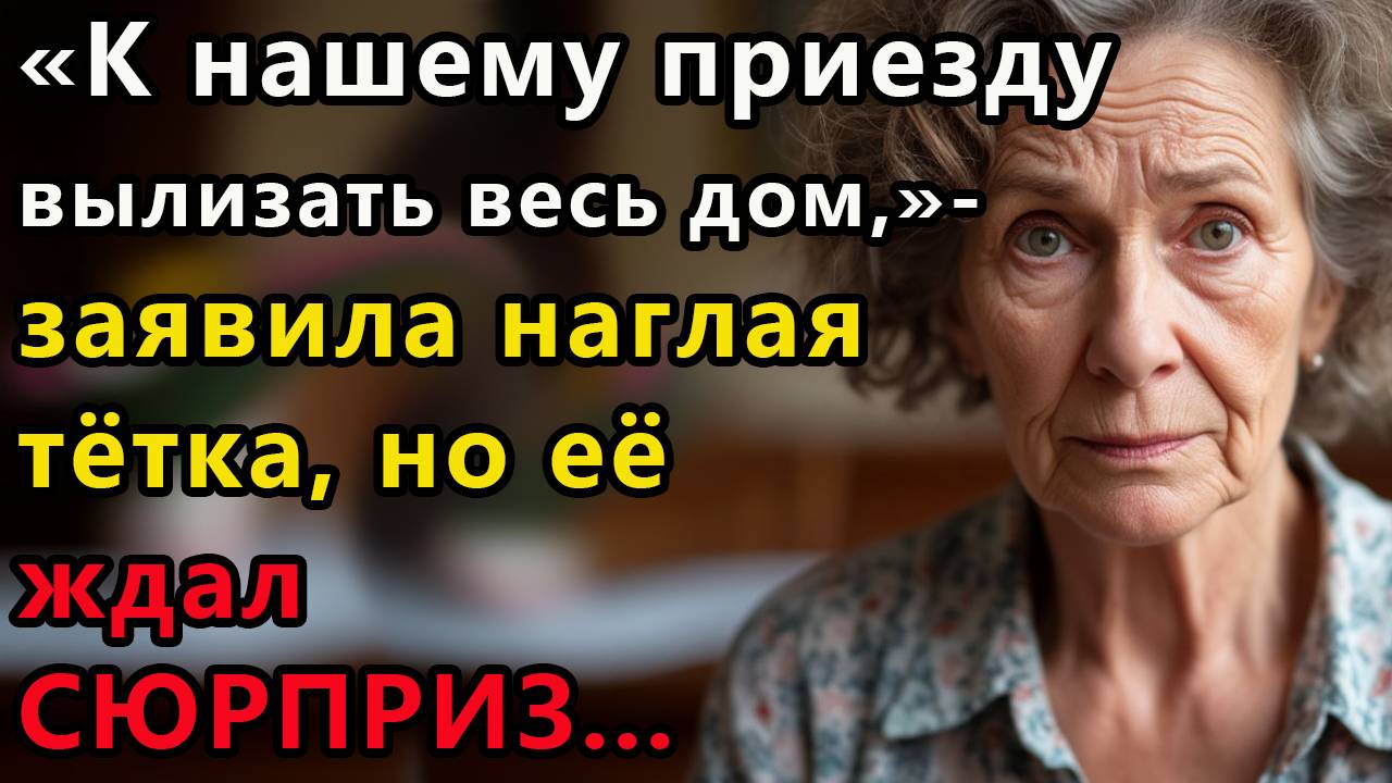 Истории из жизни: Наглая ТЁТКА пытается отнять квартирку Аудио рассказы, жизненные истории