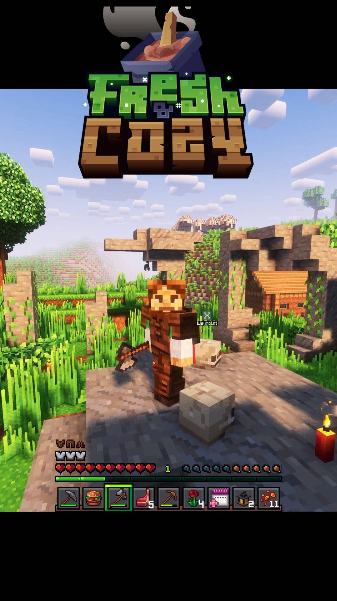 Надеюсь хозяина разорвали Зомби #minecraft #javaminecraft #minecraft100days