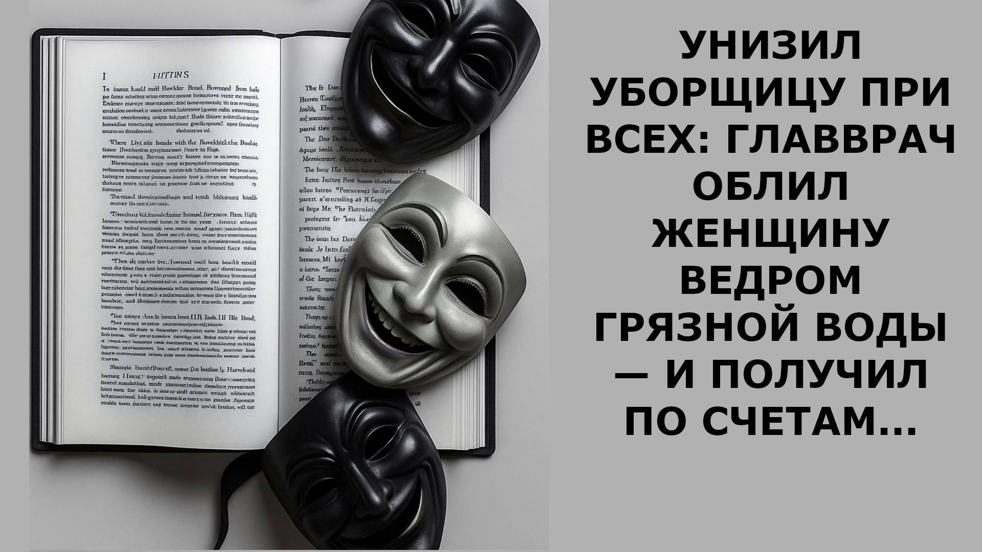 Истории из жизни.  ГЛАВВРАЧ ОБЛИЛ ЖЕНЩИНУ ВЕДРОМ ГРЯЗНОЙ Аудио рассказы, Жизненные истории слушать