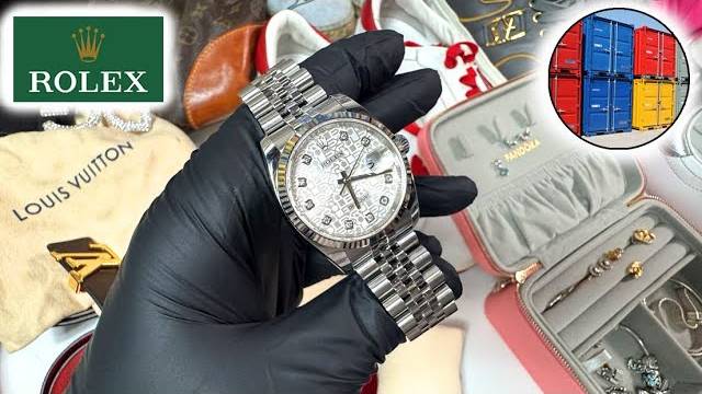 Нашли Rolex в мусорной кладовке. Очень повезло!