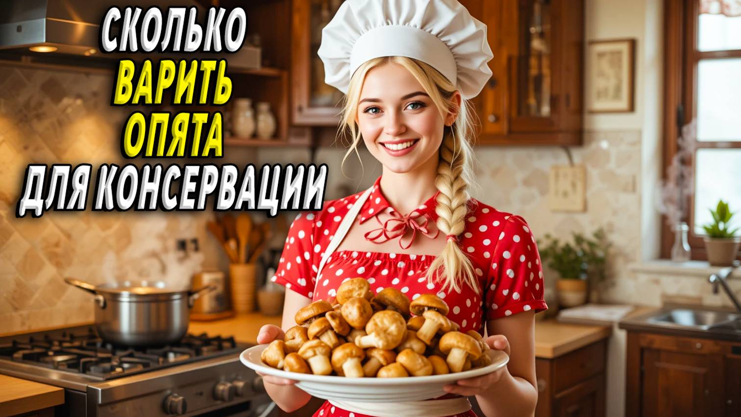 Сколько варить опята для консервации