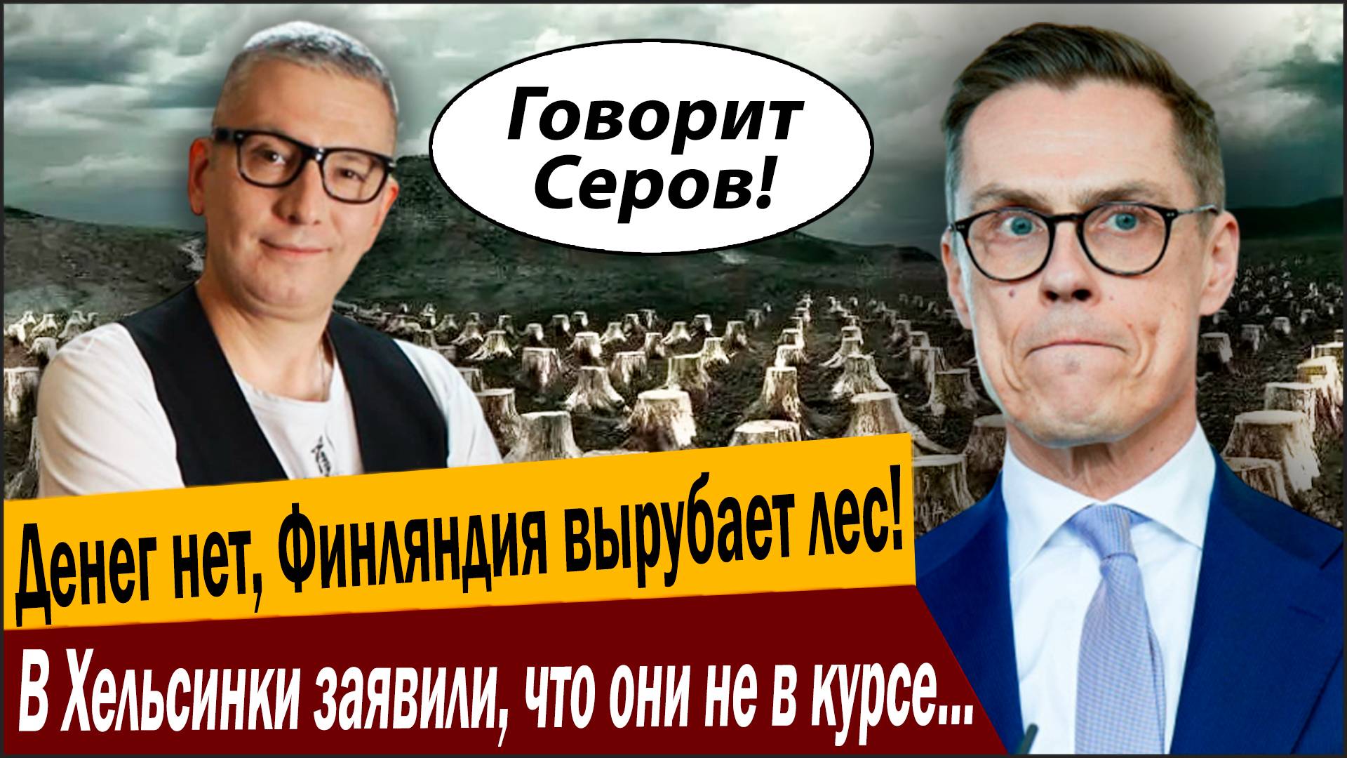 Денег нет, Финляндия вырубает лес! В Хельсинки заявили, что они не в курсе за Ленинград!